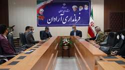 دیدار ریاست دانشگاه علوم پزشکی استان سمنان با فرماندار شهرستان آرادان